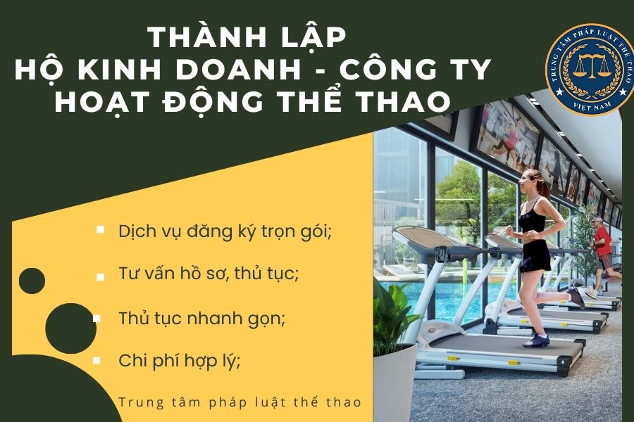 Liên hệ tư vấn, đăng ký kinh doanh dịch vụ thể thao: