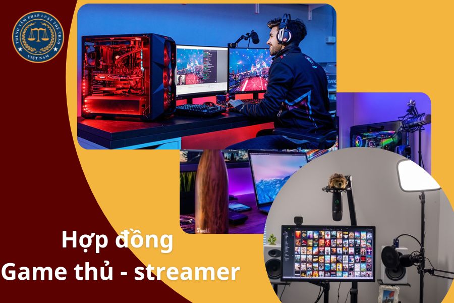 hợp đồng tài trợ game thủ, streamer